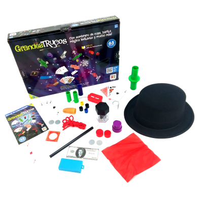 GRANDES TRUCOS, SET 2, 65 ACCESORIOS C/SOMBRERO GRANDES TRUCOS, SET 2, 65 ACCESORIOS C/SOMBRERO