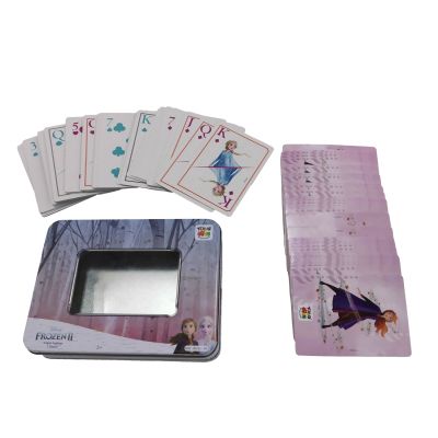 JUEGO NAIPES CAJA METÁLICA JUEGO NAIPES CAJA METÁLICA