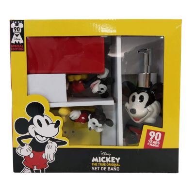 Set de Baño Mickey 3D Cerámica Set de Baño Mickey 3D Cerámica