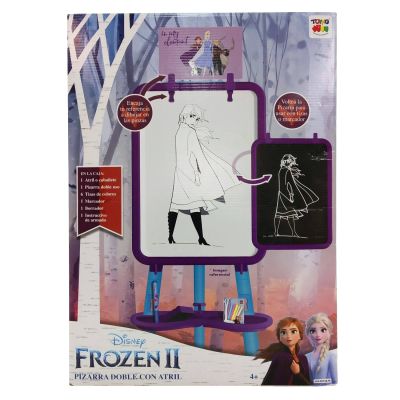 PIZARRA DOBLE CON ATRIL FROZEN PIZARRA DOBLE CON ATRIL FROZEN