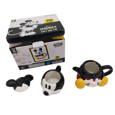 Set de Te Mickey 3D Cerámica Set de Te Mickey 3D Cerámica