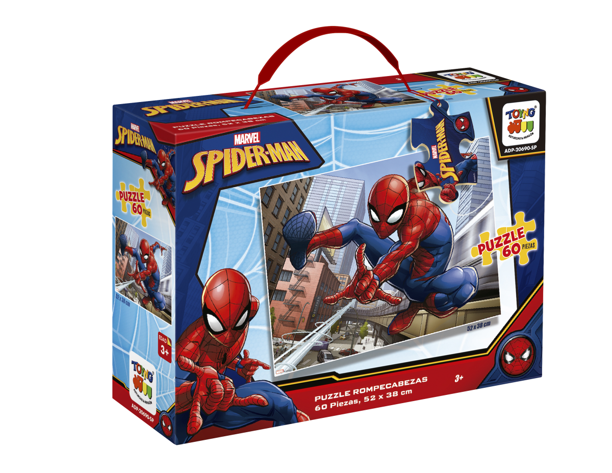 PUZZLE 60 PIEZAS SPIDERMAN Toyng