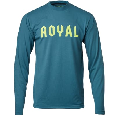 Jersey Core LS Corp Steel Blue Heather