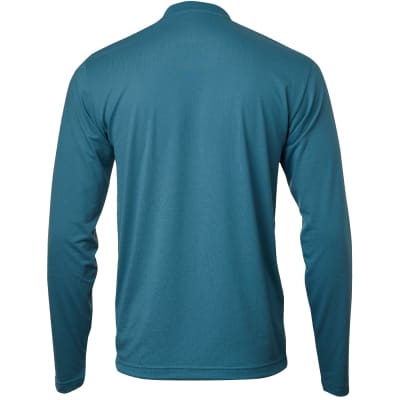 Jersey Core LS Corp Steel Blue Heather
