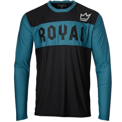 Jersey Apex LS Steel Blue/Black