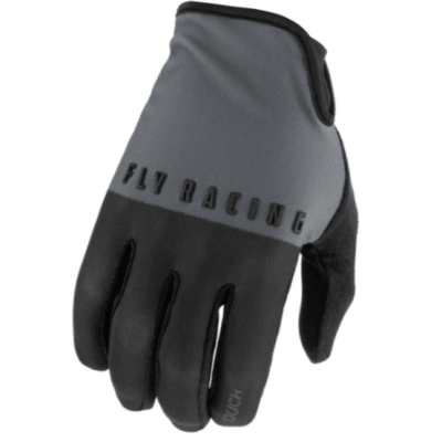 Guantes Media Touch Black Grey