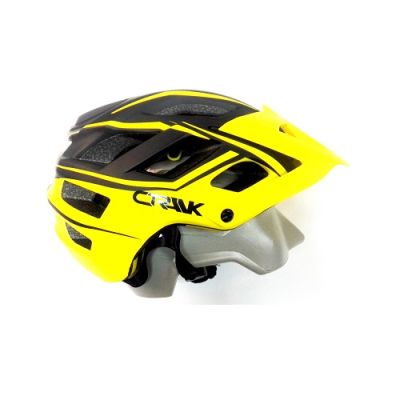 Casco Crank Kapra Amarillo Casco Crank Kapra Amarillo