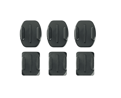 Soportes Adhesivos Curvos y Planos (Curved + Flat Adhesive Mounts)