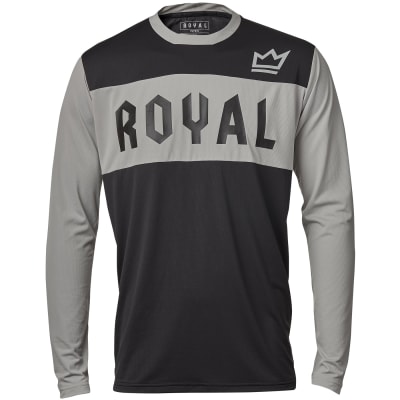 Jersey Apex LS Grey/Black1