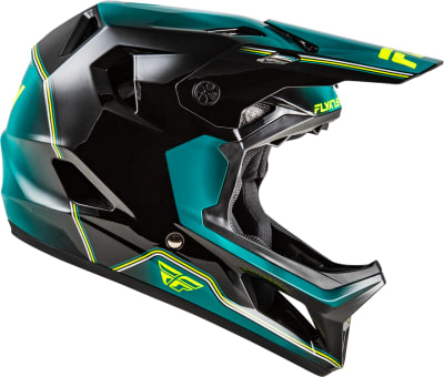 Casco Rayce Repeat 2026 BLACK/TEAL/HI-VIS