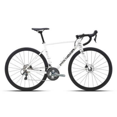 BICICLETA RUTA STRATTOS S4D WHITE/BLK - TIAGRA 10V1