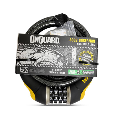 Candado espiral 185x10mm Clave