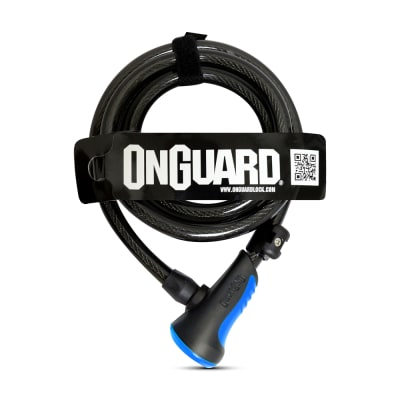 Candado espiral Ns 180x12mm llave