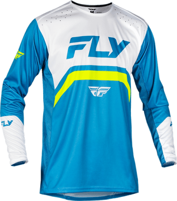 Jersey Rayce BLUE/WHITE/LIME GREEN2