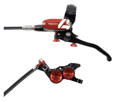 Freno Tech 4 V4 Negro/Rojo
