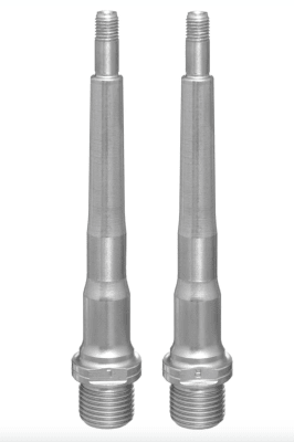 Kit eje pedal Horizon/Neutron Cro-mo Axle Silver