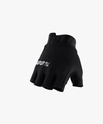 Guantes EXCEEDA Gel short finger BLACK1