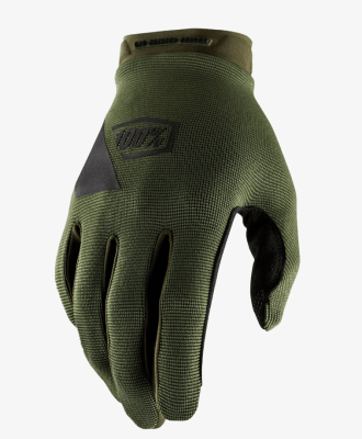 Guantes RIDECAMP army green black