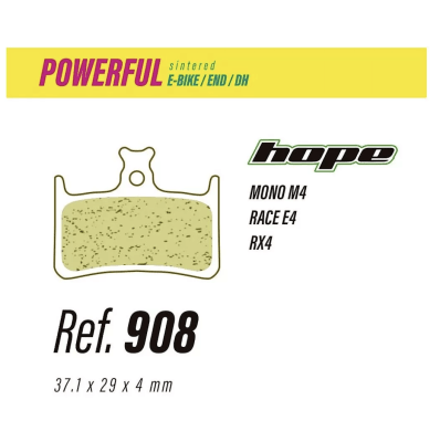 Pastillas 908 para Hope E41