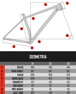 Cuadro XC Kaze Black
