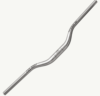 Manubrio 800x35mm Silver Black2
