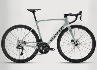 Bicicleta Ruta Strattos Carbon S8X Sage Green - Ultegra Di2 12V