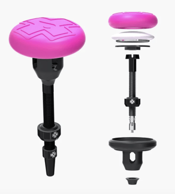 Porta AirTag con válvula 44mm NEGRO1