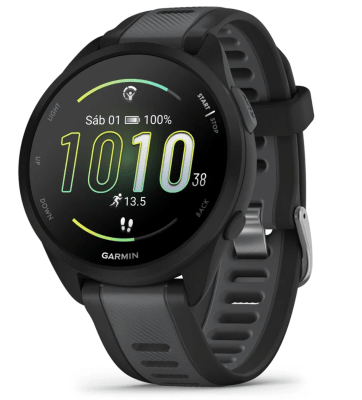 Forerunner 165 Music Negro/gris pizarra