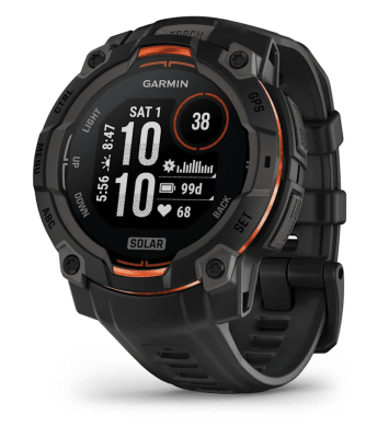 Instinct 3 Solar - 45mm, Black Bezel1
