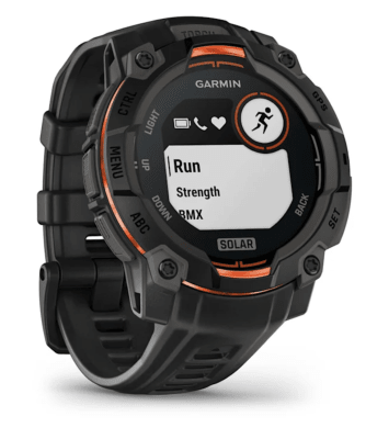 Instinct 3 Solar - 45mm, Black Bezel