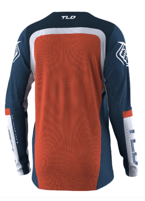 Polera Sprint Fractura Slate Blue / Orange