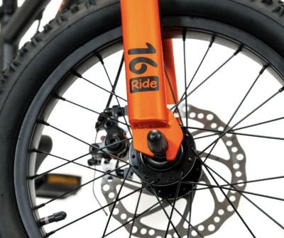 Bicicleta Niño Rocket Ride 16 - Black/Orange