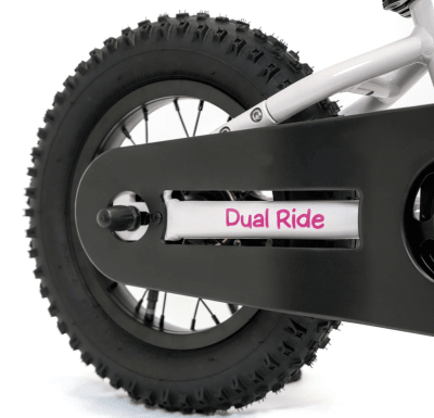 Bicicleta Niño 2 en 1 Dual Ride 14 - White/Pink