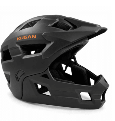 Casco Niño Junior Trail Full Face Convertible - Black Matt3