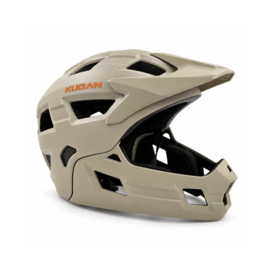 Casco Niño Junior Trail Full Face Convertible - Sand Matt5