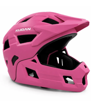 Casco Niño Junior Trail Full Face Convertible - Pink Matt3