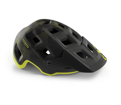 Casco Terranova Camo Lime Green Matt