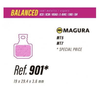 Pastillas 901 para Magura MT5-MT73