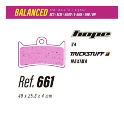 Pastillas 661 para Hope V43