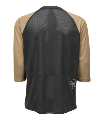 Ripa 3/4 Sleeve Jersey Black / Khaki Ripa 3/4 Sleeve Jersey Black / Khaki