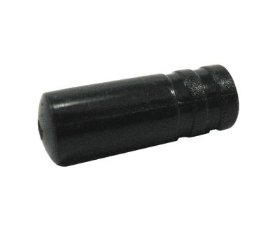 Terminal plastico 4mm Negro