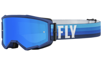 Antiparras Zone Black/Blue Sky blue mirror - Smoke Lens