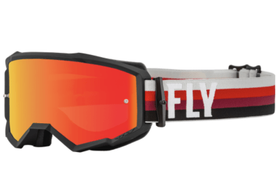 Antiparras Zone Black/Red - Red Mirror - Amber Lens