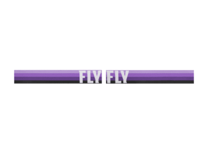 Antiparras Zone Purple/Black - Sky Blue Mirror - Smoke Lens