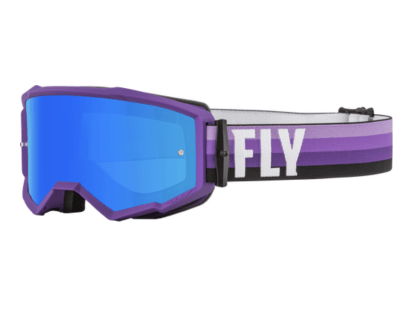 Antiparras Zone Purple/Black - Sky Blue Mirror - Smoke Lens