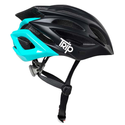 Casco MTB Black/Turqueza