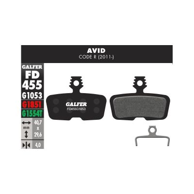 Pastillas Avid Code R - Sram Code - Guide RE