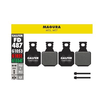 Pastillas Magura MT5 y MT7