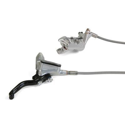 Freno Hope Tech 3 V4 Trasero Plata Freno Hope Tech 3 V4 Trasero Plata