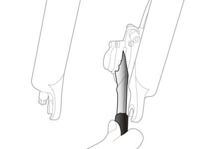 Desmonta / alinea pastilla freno hidráulico